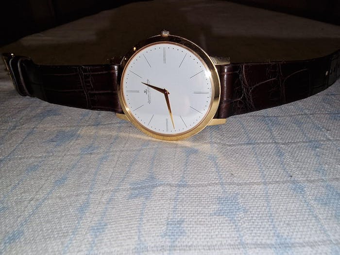 Dark Brown No Padding Alligator Watch Strap