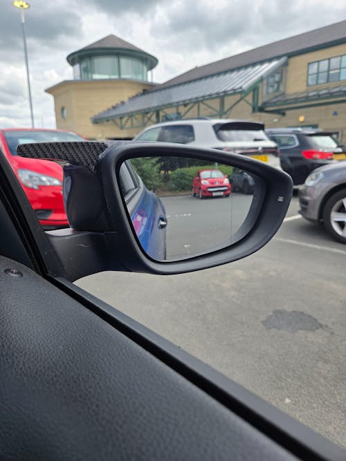 VW Scirocco M-Style Carbon Fibre Mirror Caps