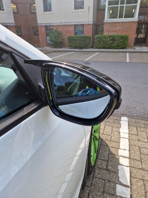 VW Scirocco Gloss Black Mirror Frames