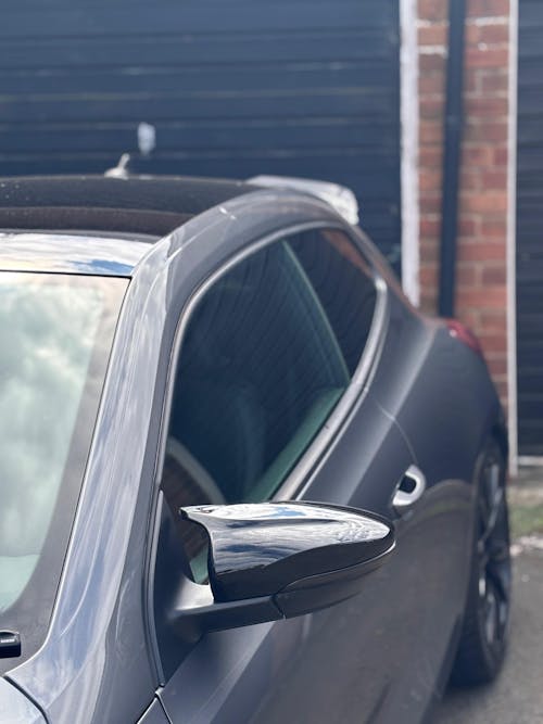VW Scirocco M-Style Gloss Black Mirror Caps