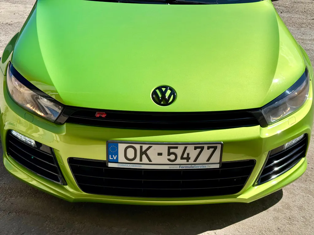 VW Scirocco Gloss Black Headlight Eyebrows