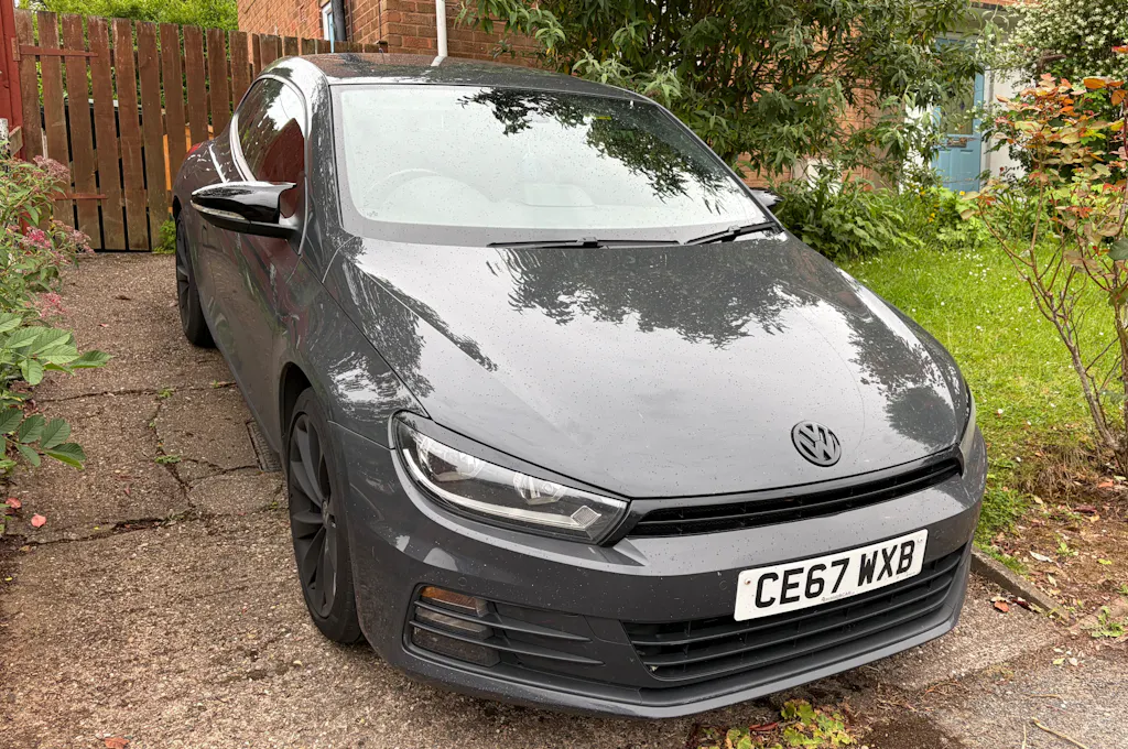 VW Scirocco M-Style Gloss Black Mirror Caps