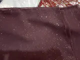 GRAPE LUSTER -Glitter georgette