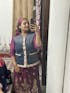 Himachali Black Sadri with embroidered Lace for Women - Martin Fabric Ethnic Half Jacket with Pockets