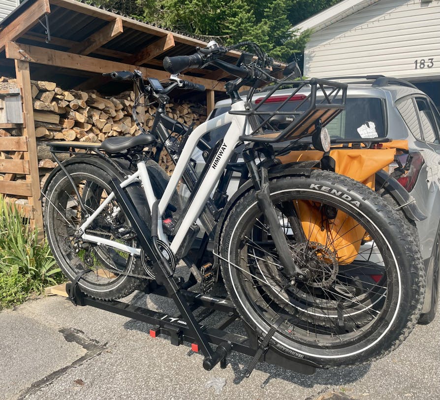 Himiway E bike Hitch Rack Himiway Bikes HimiwayBike CA