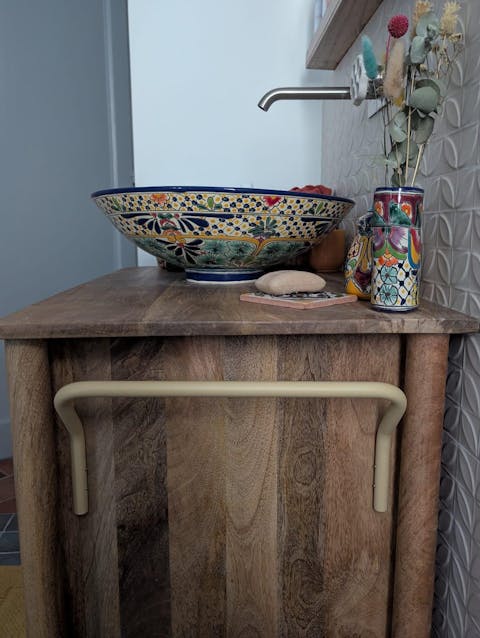 Positano - Porta asciugamani da parete