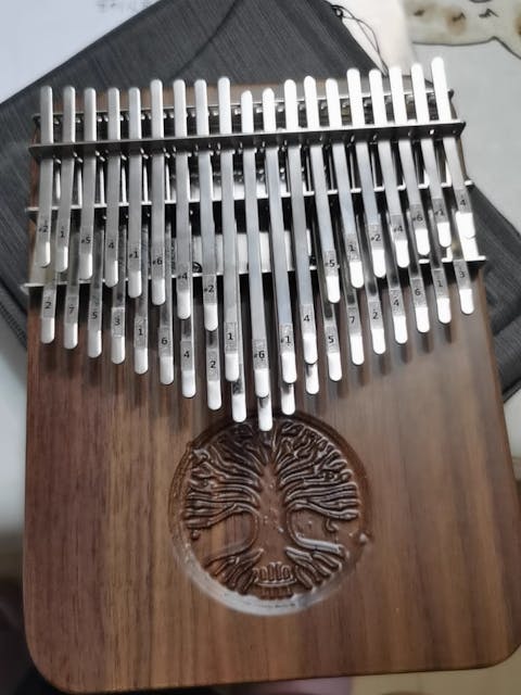 38-Key Chromatic Kalimba: Ultimate Range for Composers & Artists | HLURU Patented Comfort