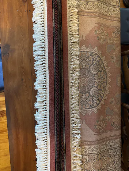 OR-2 Large Knotted Oriental Rug Fringe (Multiple Shades) - HM Nabavian