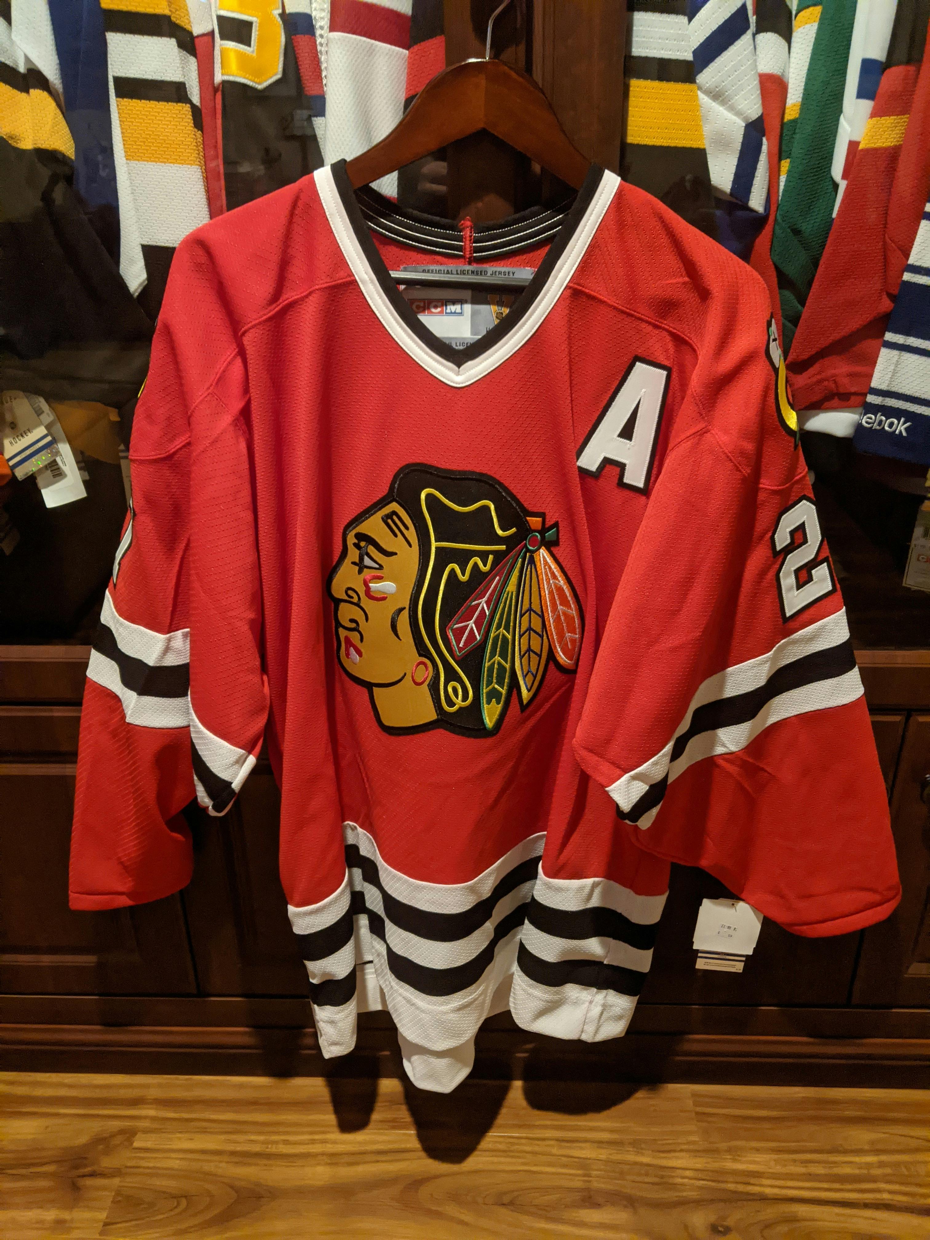 Blackhawks original orders jersey