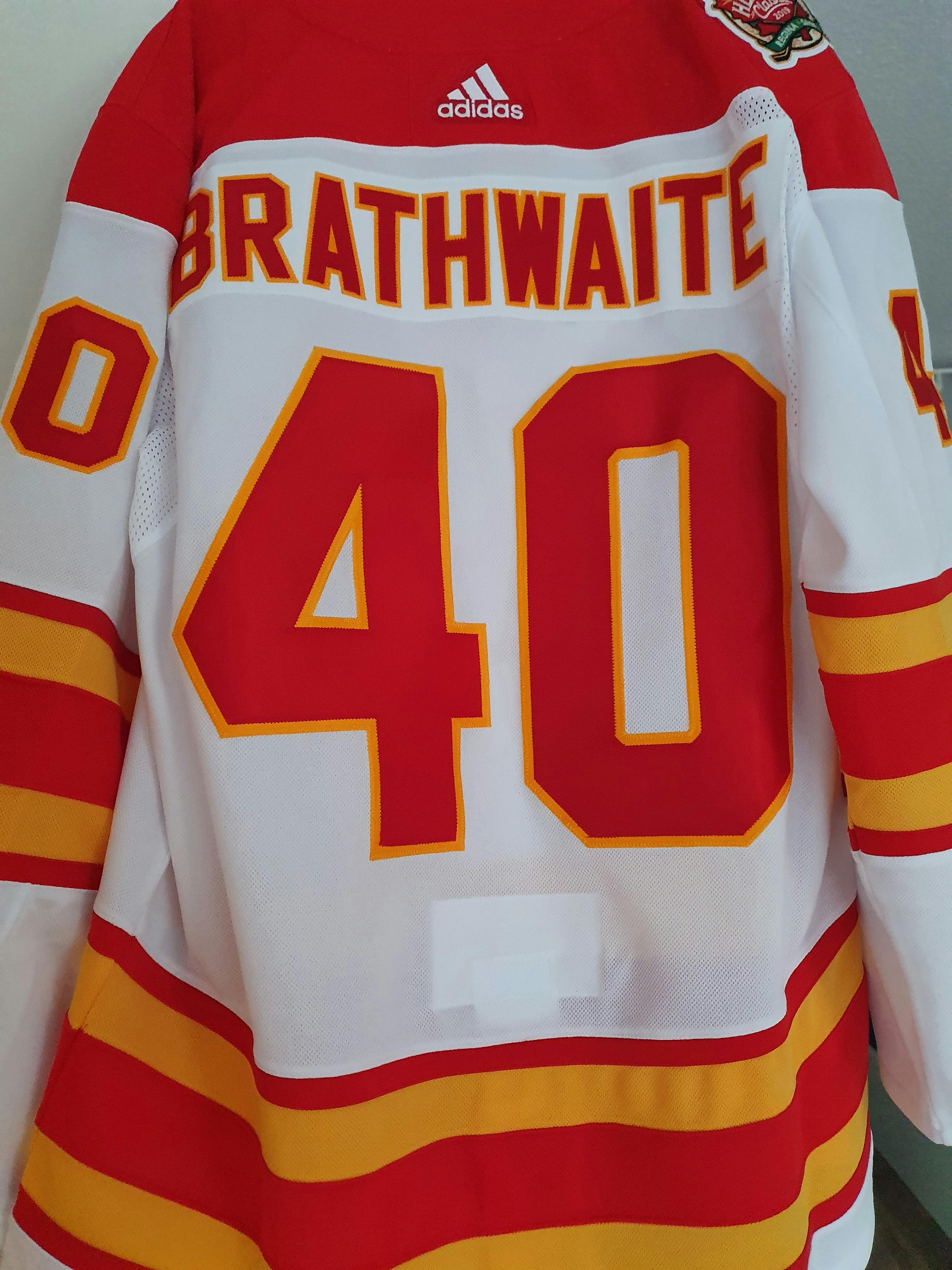 Calgary Flames No33 David Rittich Men's 2019-20 Heritage Classic Authentic White Stitched Jersey