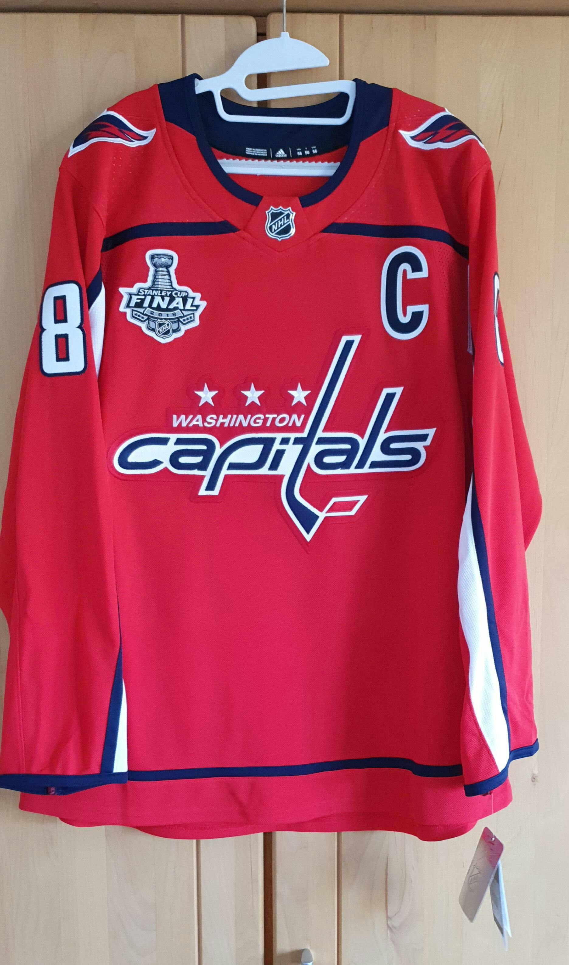 No8 Alex Ovechkin Red Home Authentic Stanley Cup Final Champions Women's Stitched NHL Jersey