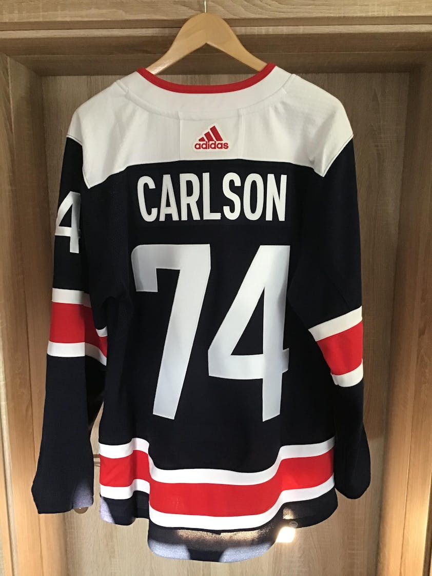 Darcy Kuemper Washington Capitals Adidas Primegreen Authentic NHL Hockey Jersey - Third Alternate / XXS/42