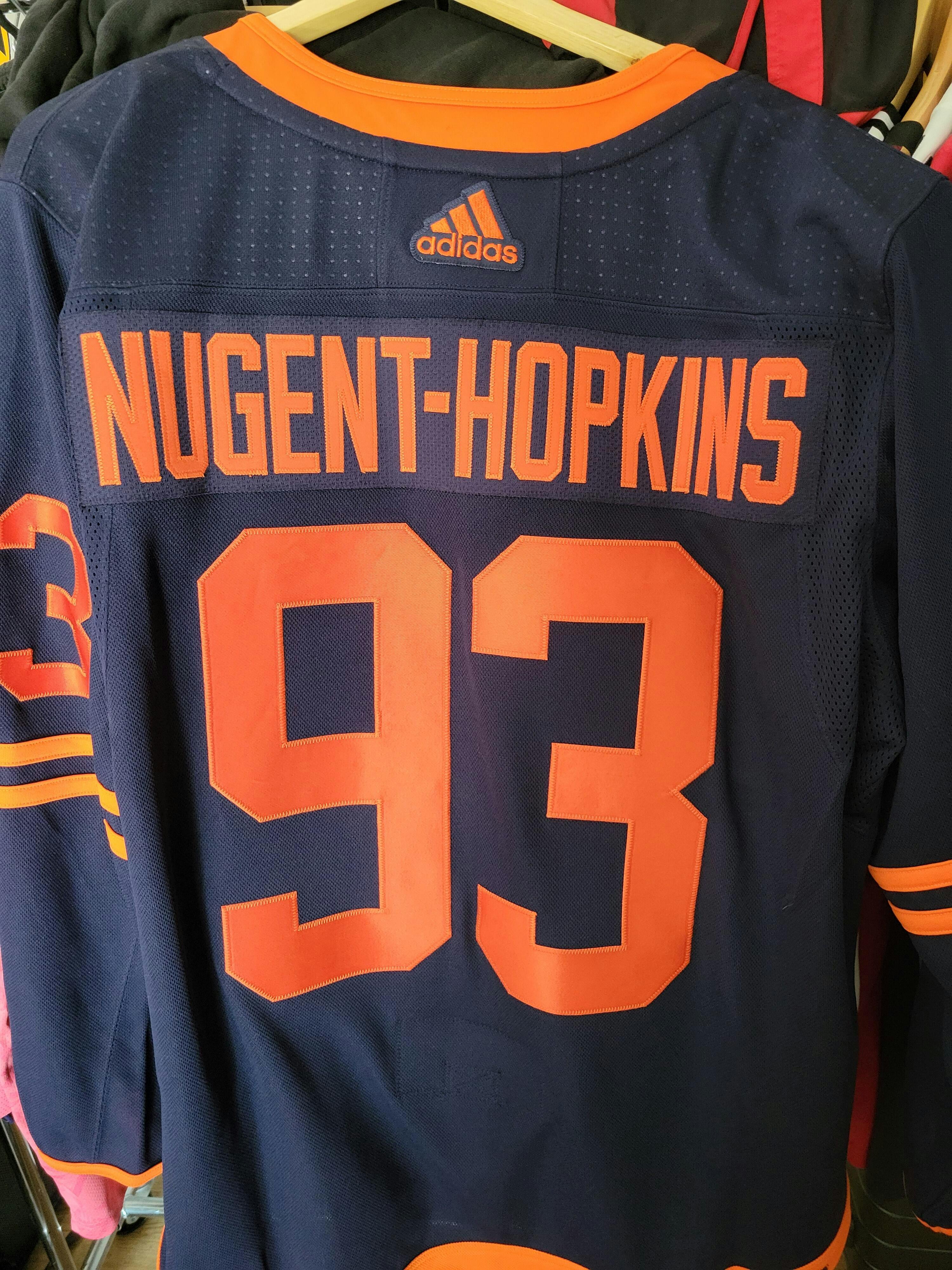 ANY NAME AND NUMBER EDMONTON OILERS THIRD ADIDAS PRIMEGREEN NHL JERSEY