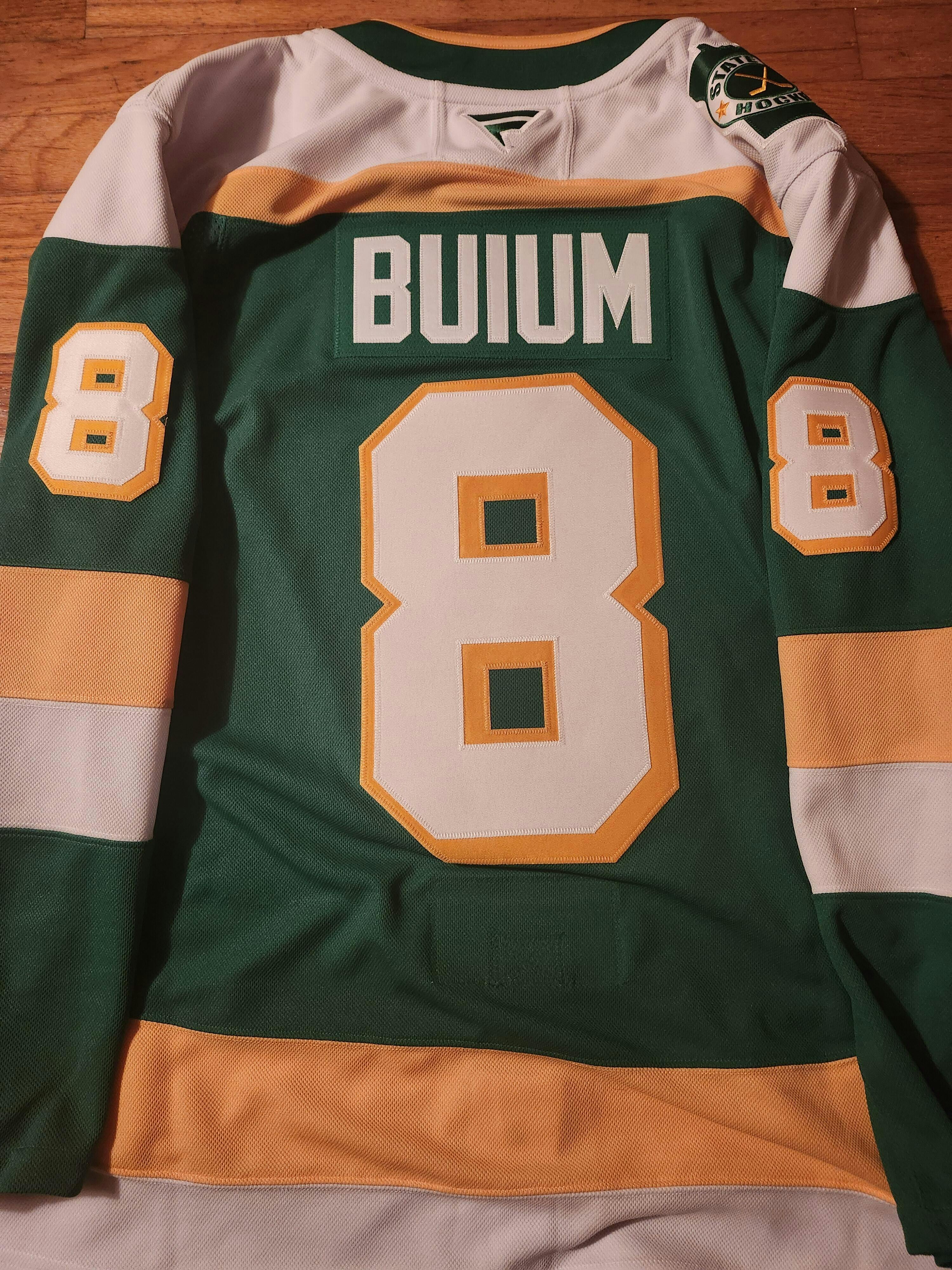ANY NAME AND NUMBER MINNESOTA WILD THIRD FANATICS PREMIUM NHL JERSEY (