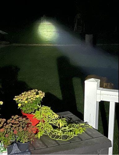 6740 - 6000 Lumen Waterproof Rechargeable Flashlight for Emergency