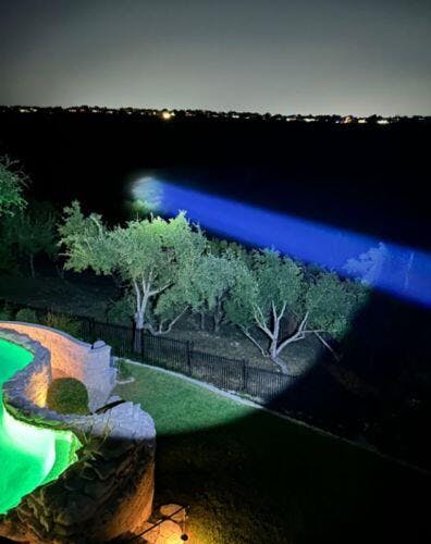 6740 - 6000 Lumen Waterproof Rechargeable Flashlight for Emergency