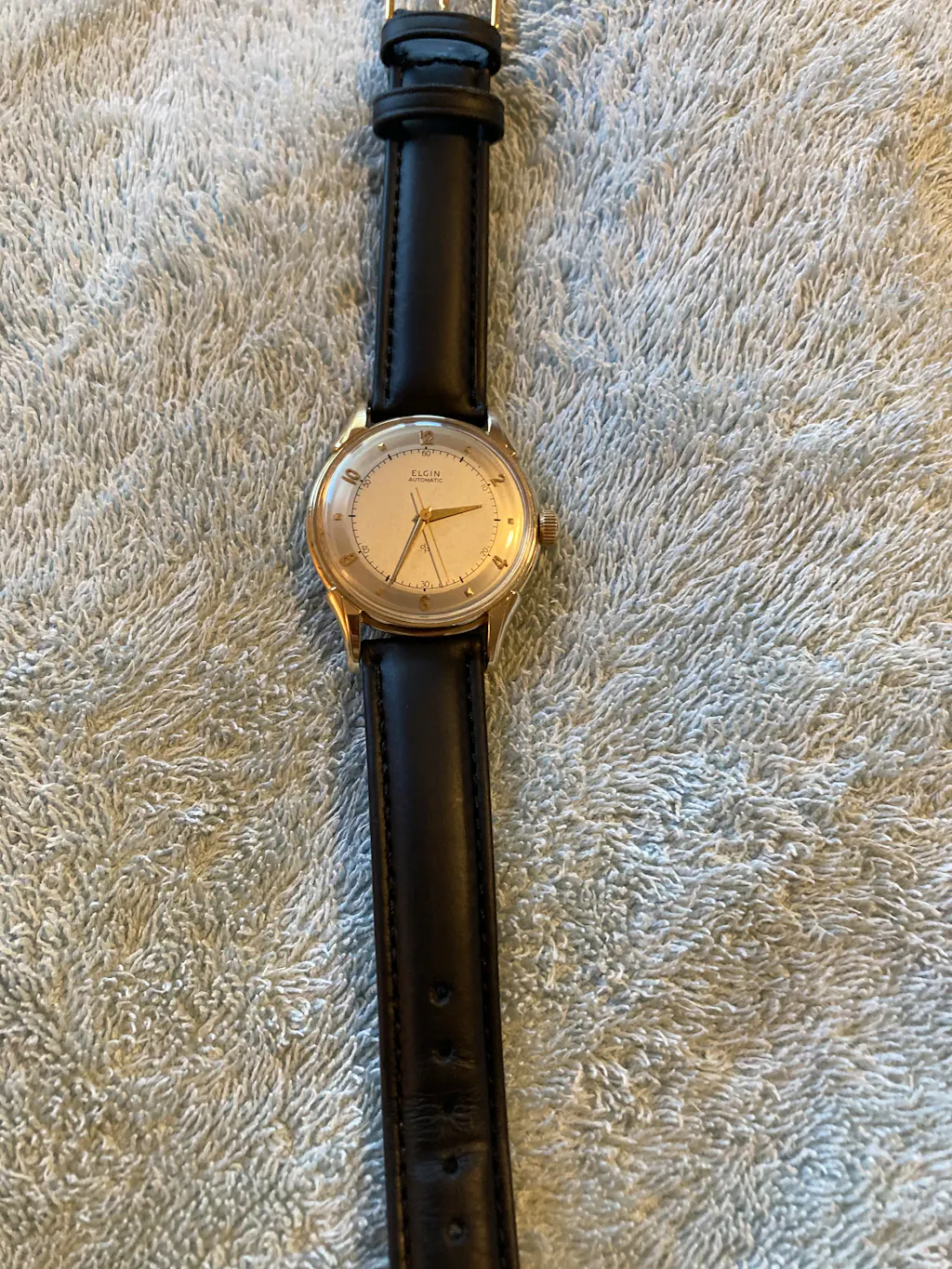 Hadley-Roma MS881 Black Oil-Tanned Leather Watch Band Strap Hadley-Roma MS881 Black Oil-Tanned Leather Watch Band Strap