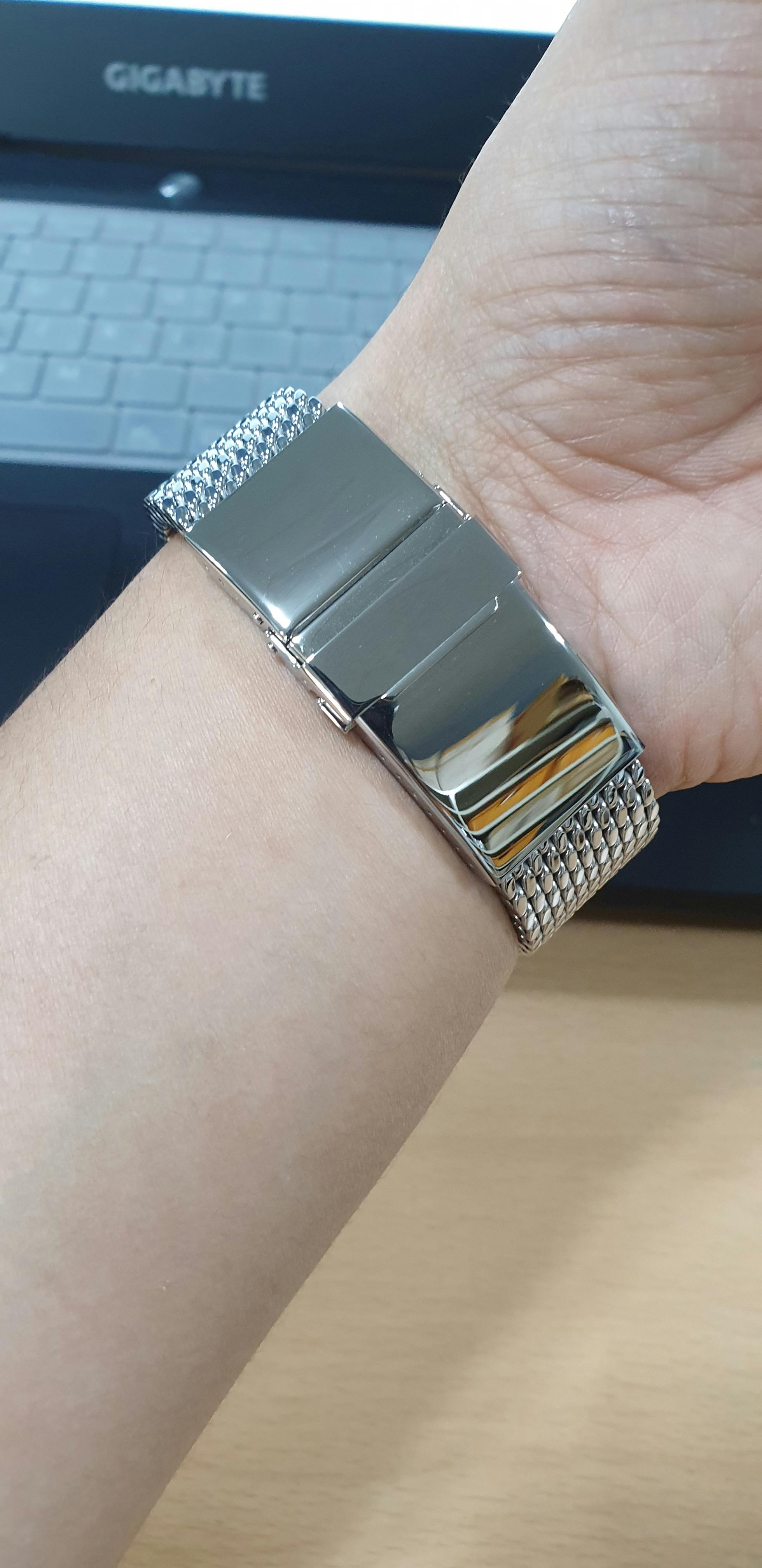 Staib 2784 2785 Matte Milanese Steel Mesh Watch Band