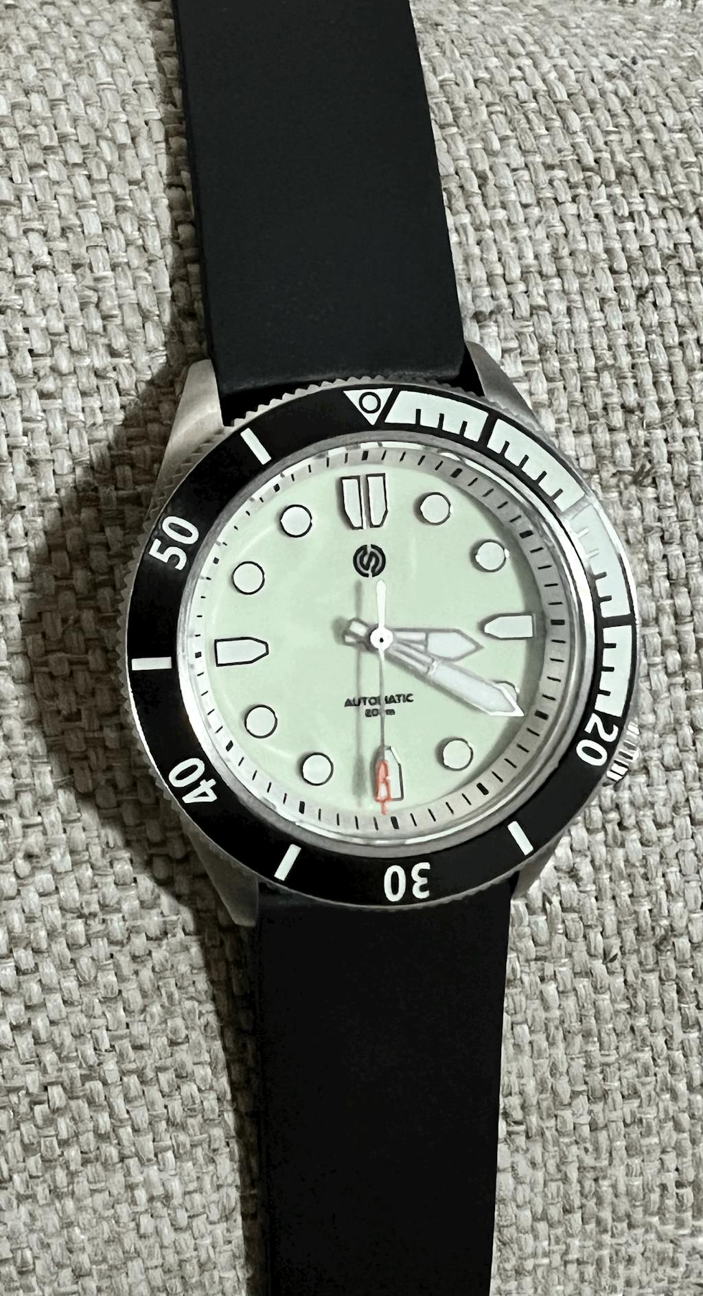 Cinturini 270 Red Rubber Watch Strap Holben's