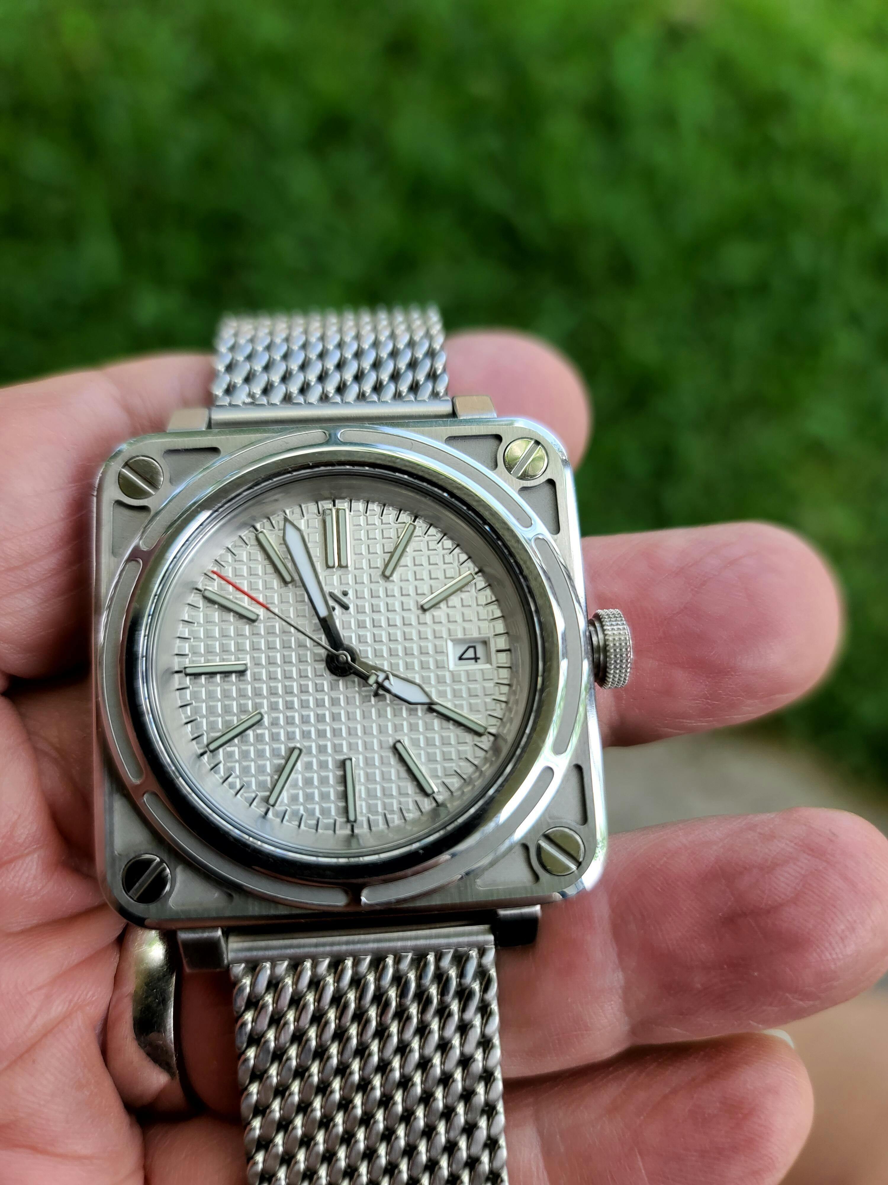 Staib 2792 Polished Milanese Mesh Steel Watch Band