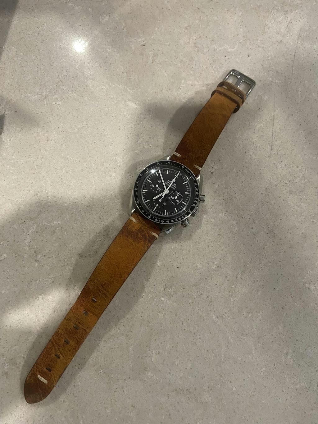 ColaReb Firenze Brown Leather Watch Strap Holben's