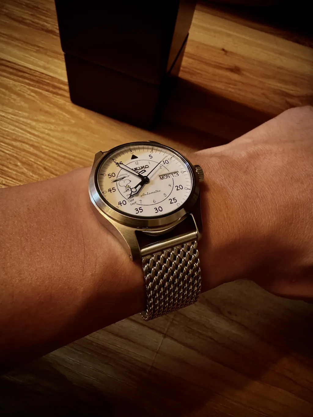 Staib 2792 Polished Milanese Mesh Steel Watch Band
