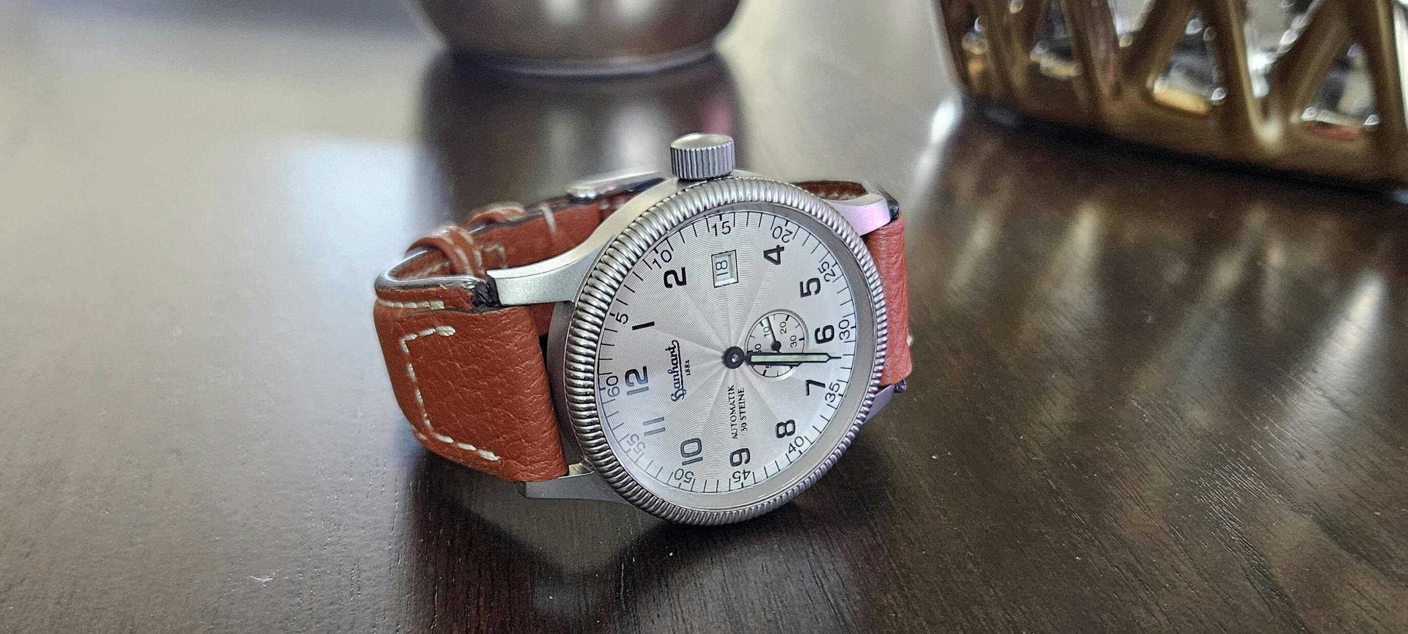 RIOS1931 Nature Mocha Buffalo Leather Watch Band Strap RIOS1931 Nature Mocha Buffalo Leather Watch Band Strap