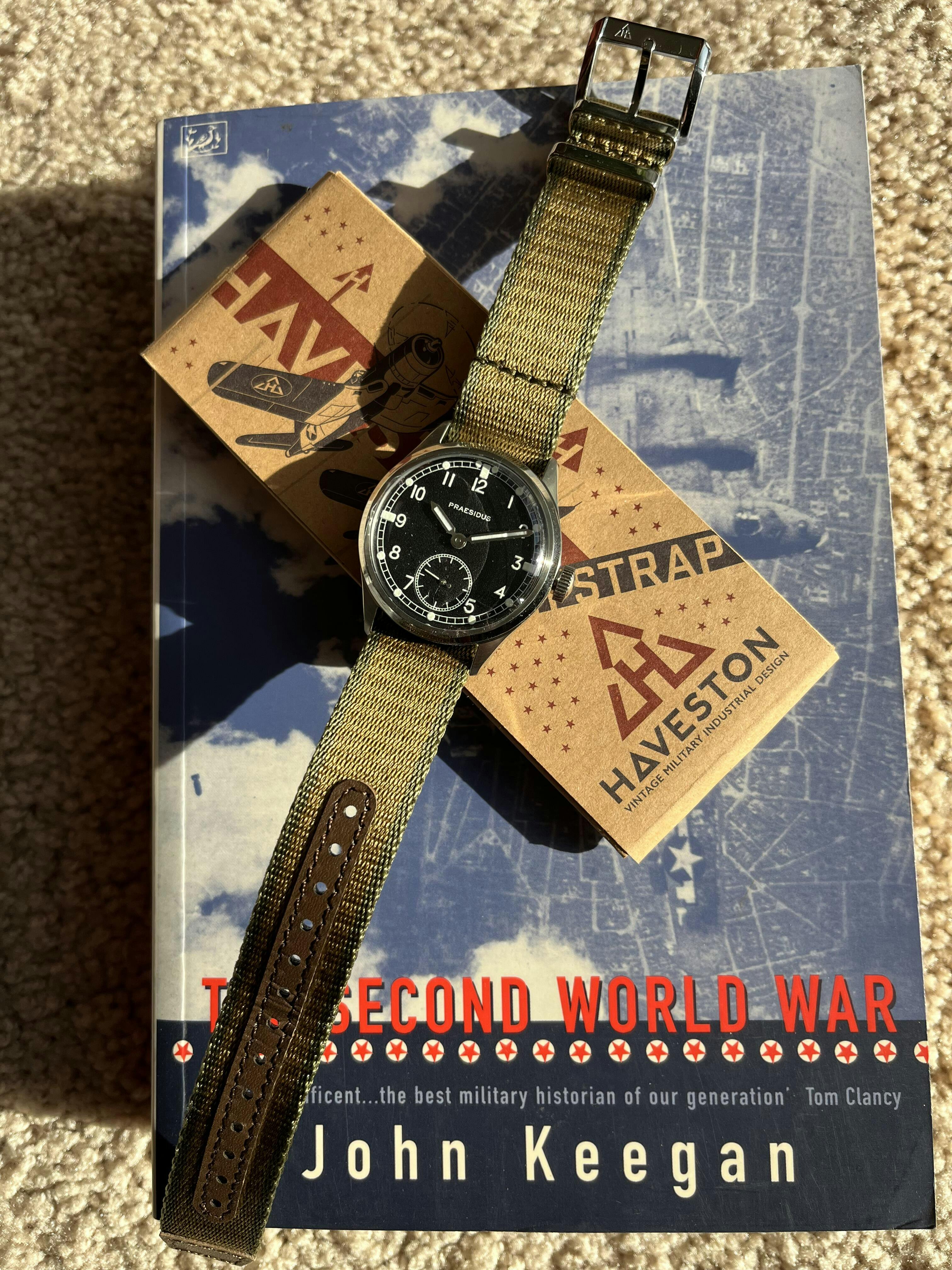 Haveston Denison Brown Camo Single-Pass Watch Band Strap