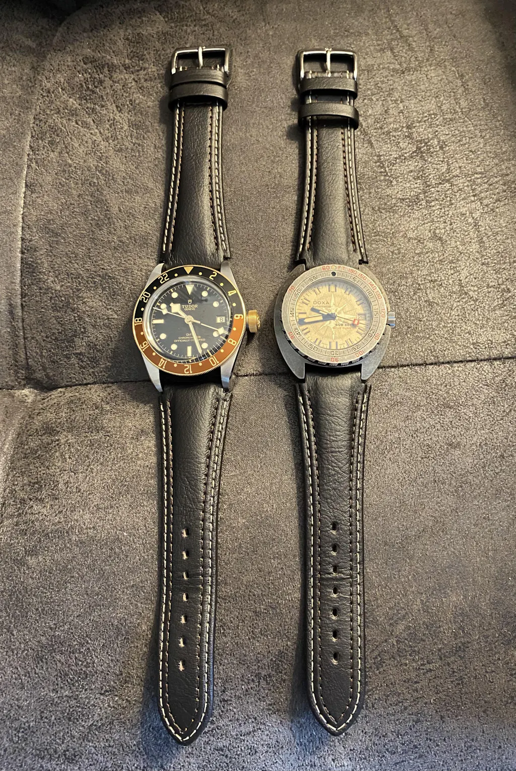 Di-Modell Pilot Brown Shrunken Leather Watch Band Strap
