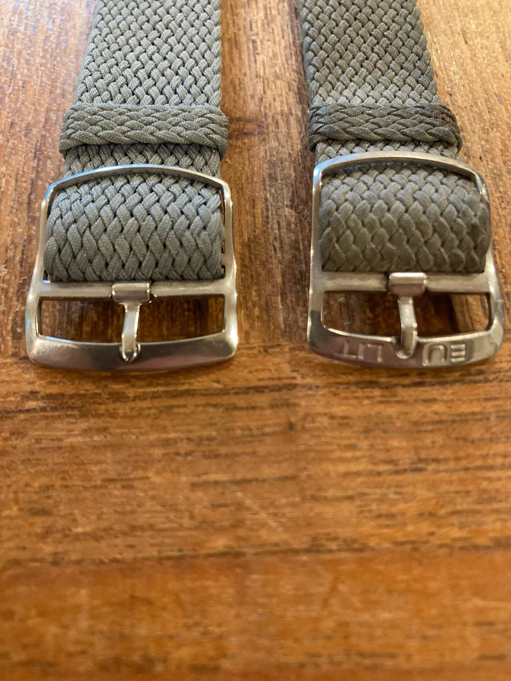 Cinturino Orologio Classico Vitello (Oliven-Gegerbt) Borgogna Di Eulit