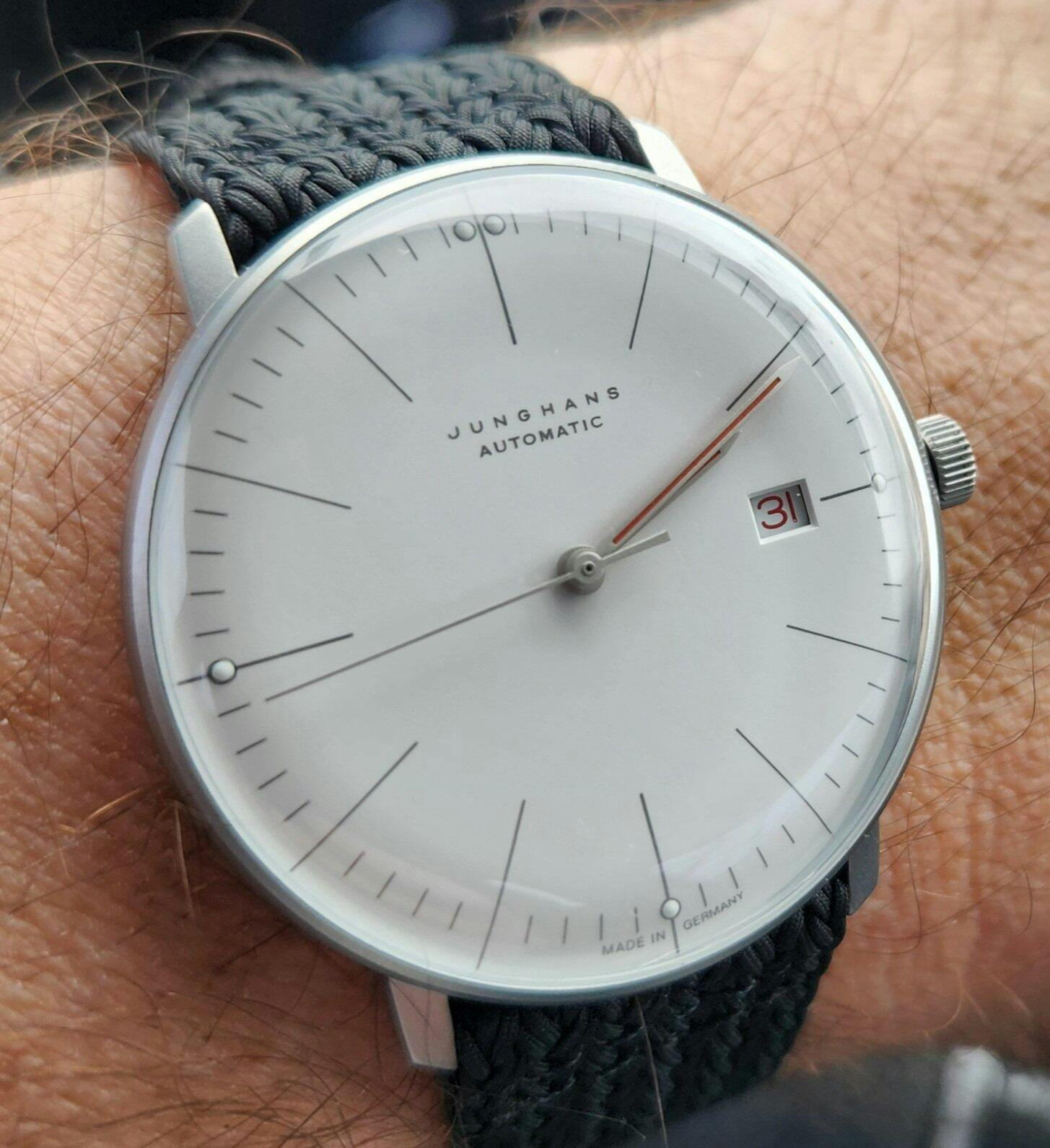 EULIT Palma Pacific Tan Perlon Two-Piece Watch Band Strap