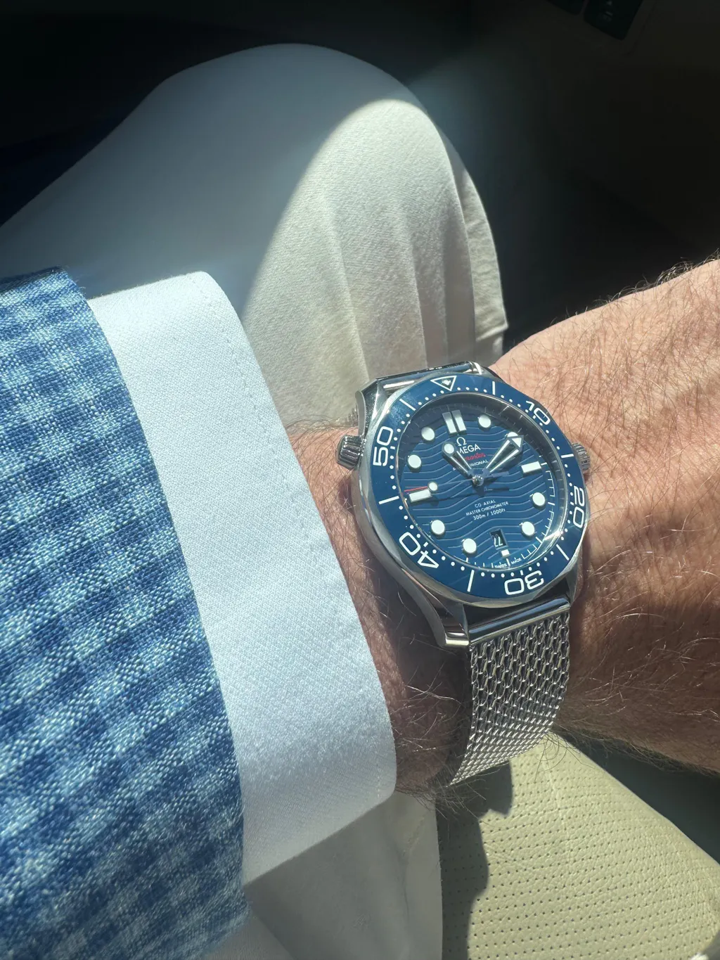 Staib 2792 Polished Milanese Mesh Steel Watch Band