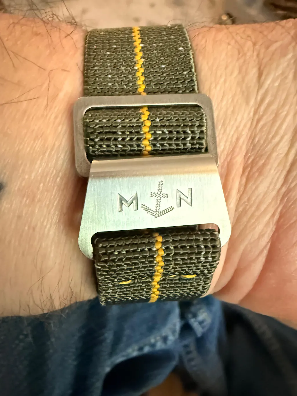 Erika's Originals Original Green/Black MN Watch Band Strap