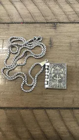 Openable Holy Bible Pendant Necklace - Christian Jewelry for Men & Women