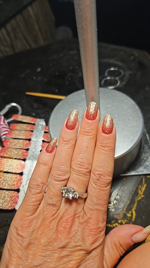 Sunset Sparkle - Holy Classics (Non-UV Nail Wraps)