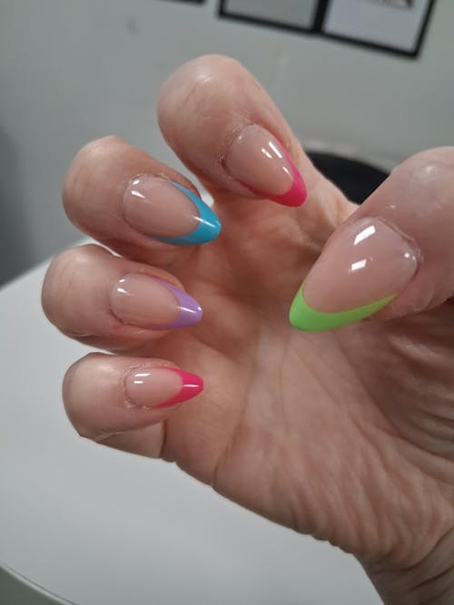 Summer French Mani - Soft Gel Press Ons