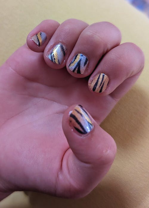 Tiger, Tiger, Burning Bright - Holy Classics (Non-UV Nail Wraps)