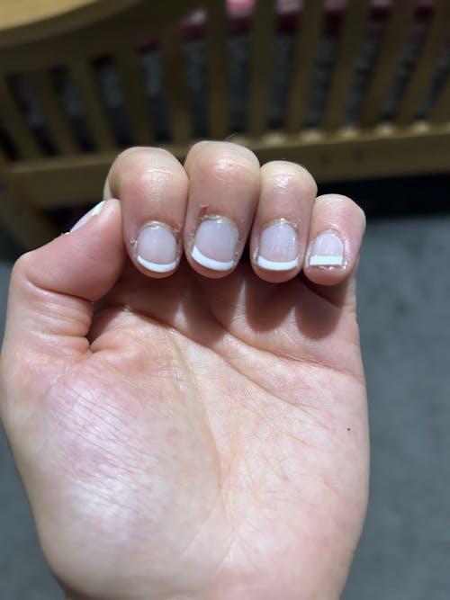 French Manicure (Part Transparent) - Holy Classics (Non-UV Nail Wraps)
