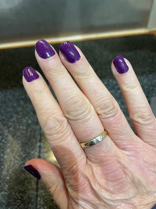 Aubergine - Holy Classics (Non-UV Nail Wraps)