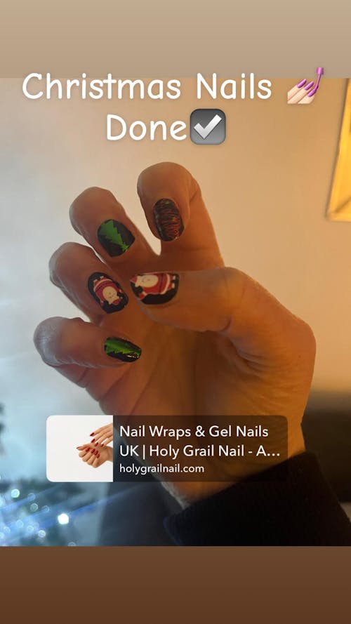 Santa Time - Holy Classics (Non-UV Nail Wraps)