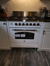 ILVE 48 Dual Fuel Range in Antique White (UM12FDNS3AWBNG)