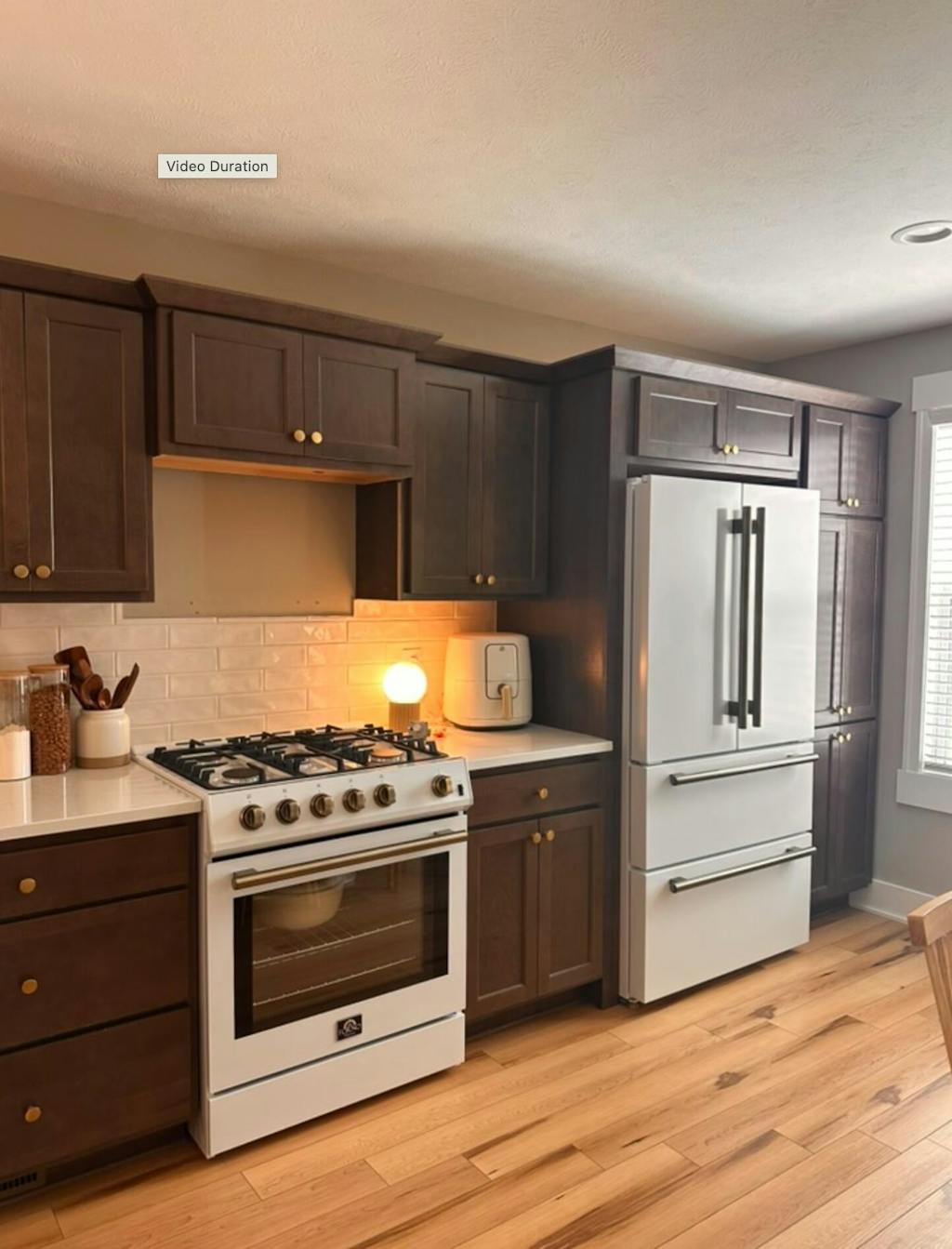 Forno 3-Piece Appliance Package - 30-Inch Gas Range, Refrigerator, and Dishwasher in White with Antique Brass Trim