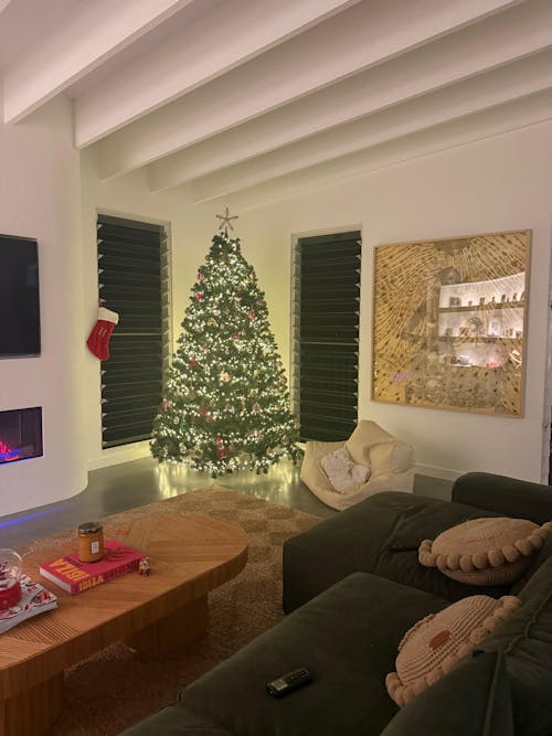 8FT Extra Full Pre-lit LED Christmas Tree - 1436 Tips