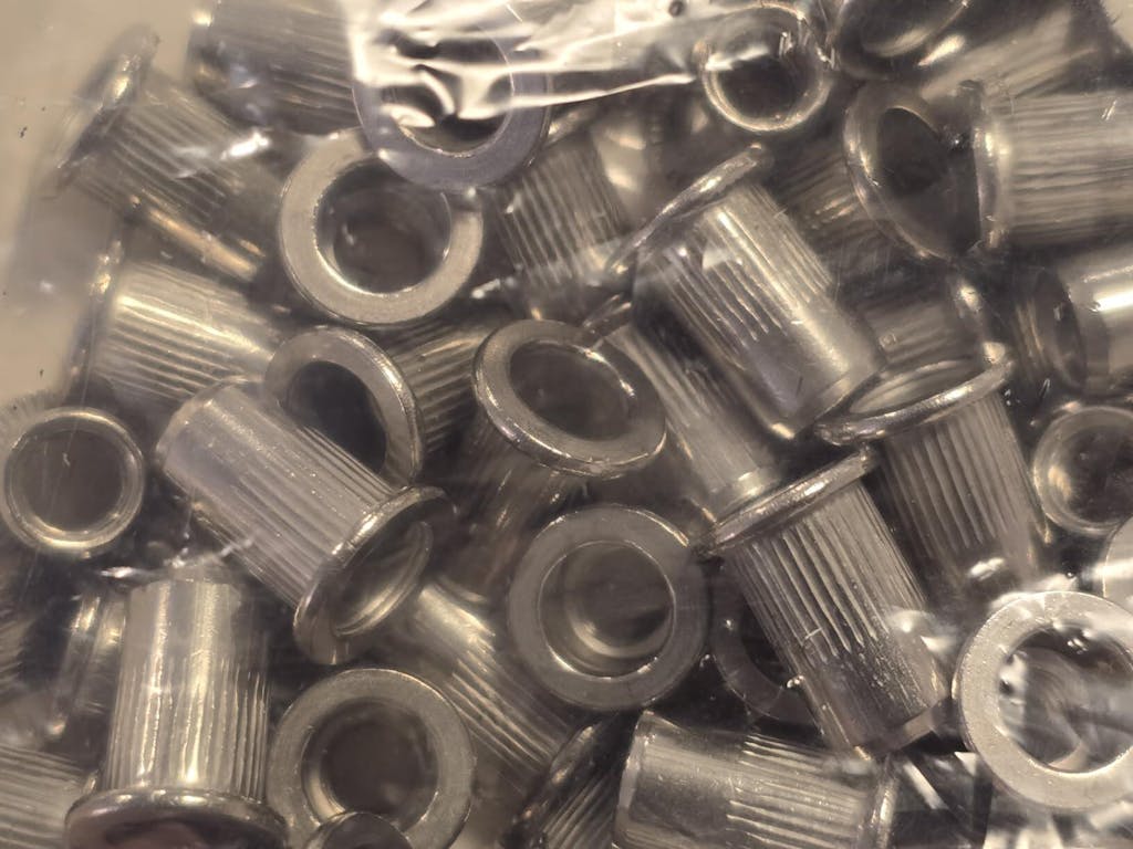 165Pcs Rivnuts Threaded Nutserts Blind Rivet Nuts Stainless M3 M4 M5 M6 M8 M10