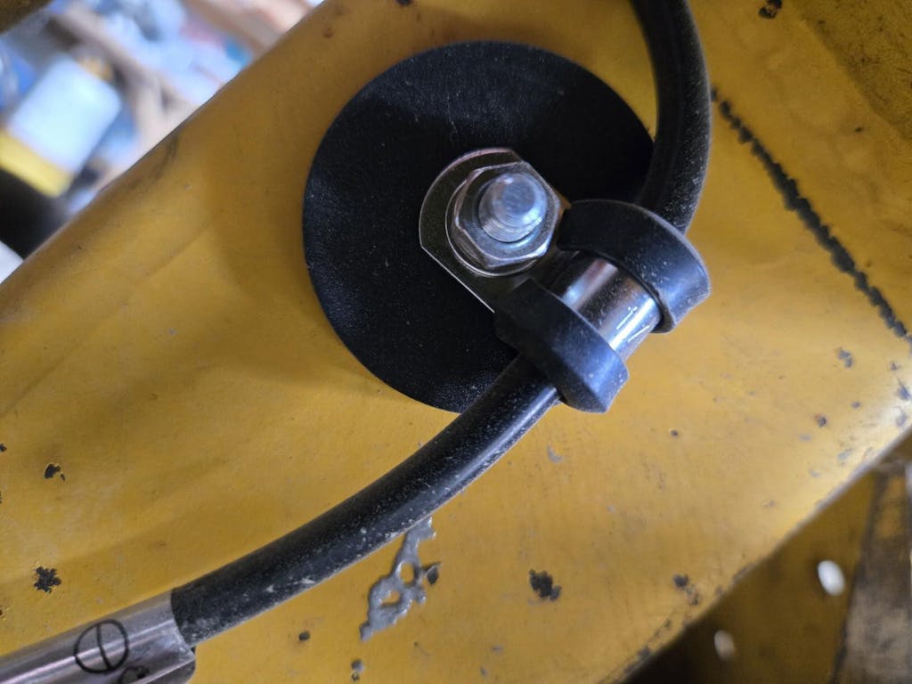 52pcs Cable Clamps Rubber Insulated Clamp Stainless Steel Fuel Line Tubing Clamp