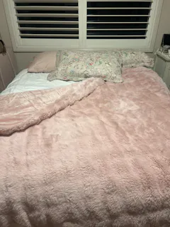 Blossom Faux Fur Blanket