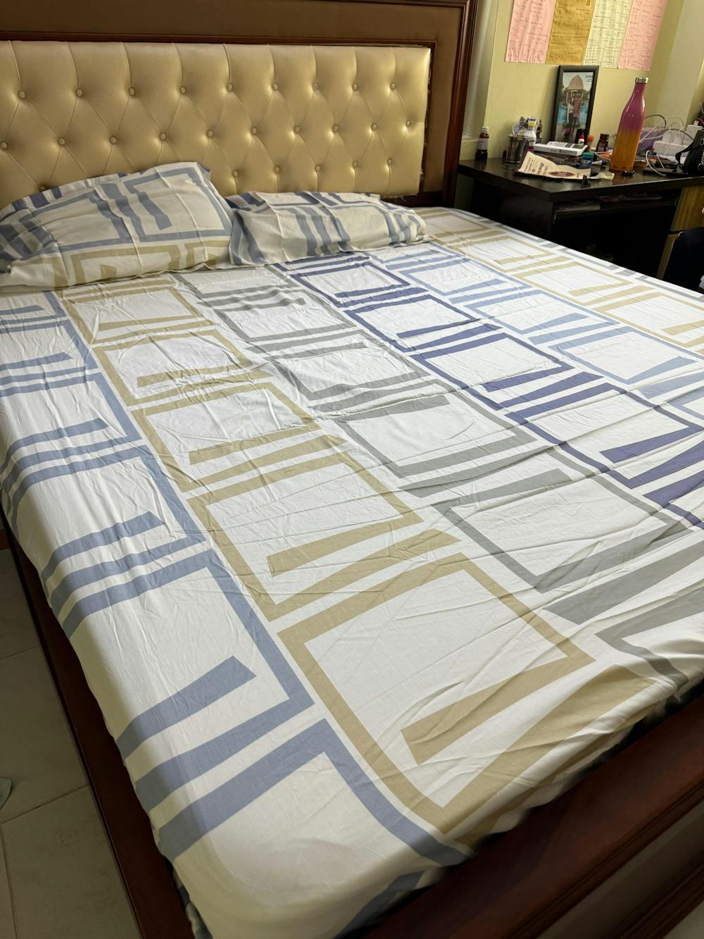 Imprimer Modern Maze - Fitted Sheet