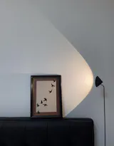 Saga Halo LED Floor Lamp Touch Control Adjustable