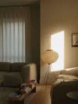 Akita Paper Lamp for Floor  -  Retro Floor Light