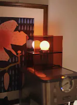 Guzzi Sunset Ocean Horizon Table Lamp Acrylic